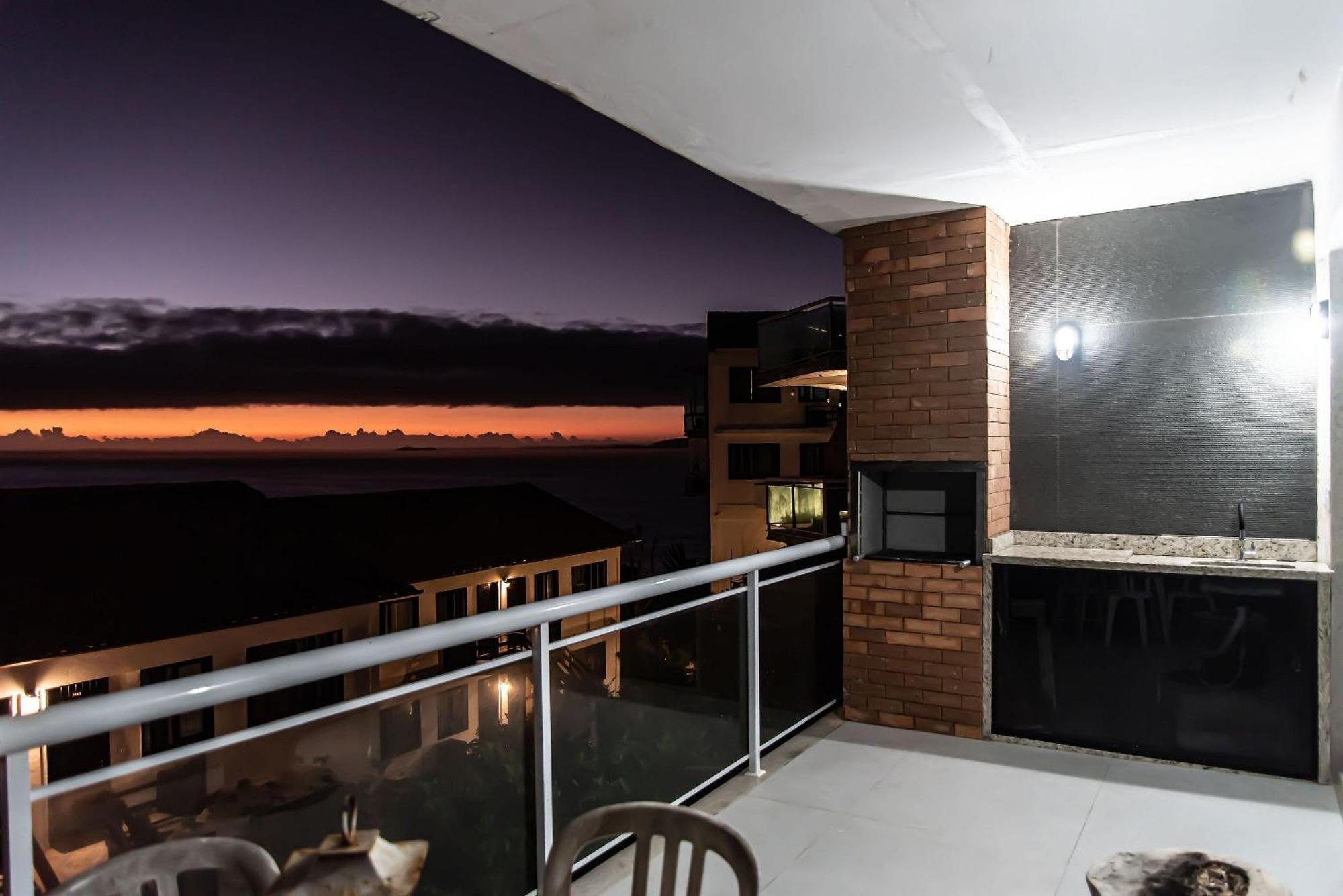 Apartment Lindo 2 Qts Vaga Vista Deslumbrante Do Mar *
