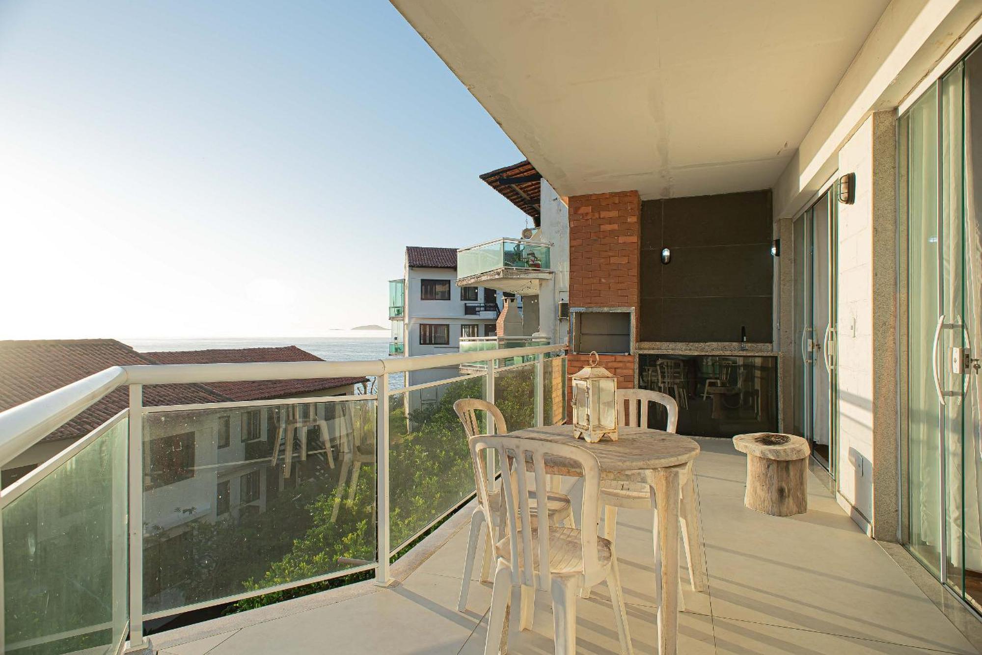 Lindo 2 Qts Vaga Vista Deslumbrante Do Mar Apartment